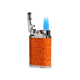 Rocky Patel Davenport Burnt Orange Croc Leather Lighter