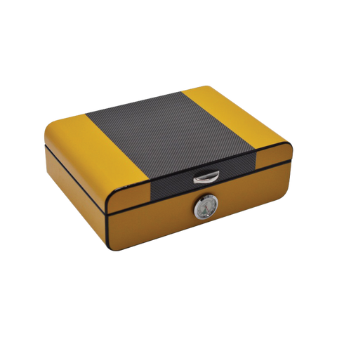 40 Stick Cohiba Styled High Gloss Humidor With Rounded Edges