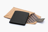 Bellroy Note Sleeve Black - Premium Leather Wallet with RFID