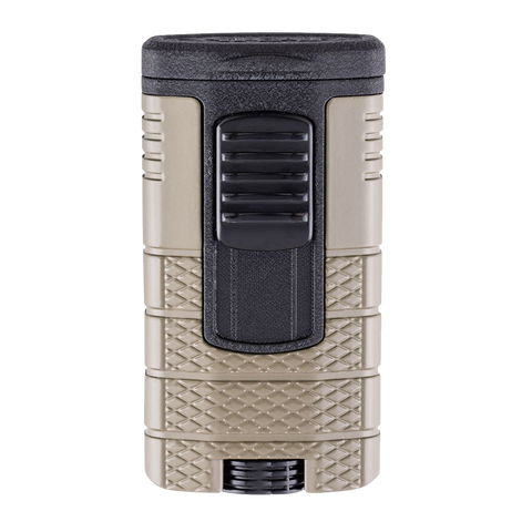 Xikar Tactical Triple Tan & Black triple Jet Lighter